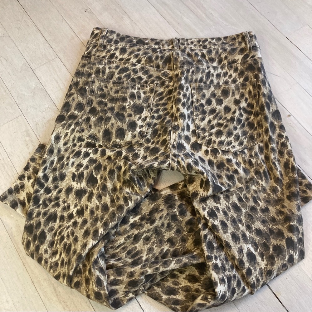 J.McLaughlin Leopard Baxter Jeans - Picture 5 of 6